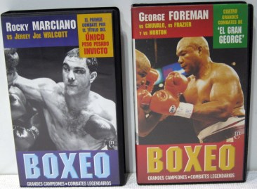 VHS BOXEO GRANDES CAMPEONES COMBATES LEGENDARIOS (3)